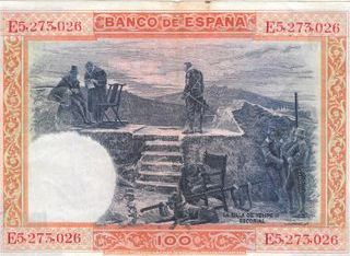 2 Billetes 100 Pesetas 1925 y 1928