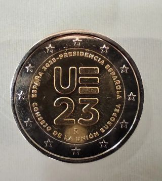 Moneda 2 Euro España Presidencia UE 2023