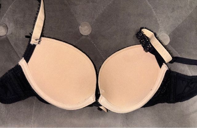 Reggiseno Yamamay imbottito pizzo nero