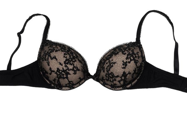 Reggiseno Yamamay imbottito pizzo nero