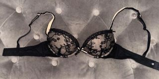 Reggiseno Yamamay imbottito pizzo nero