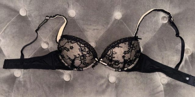 Reggiseno Yamamay imbottito pizzo nero