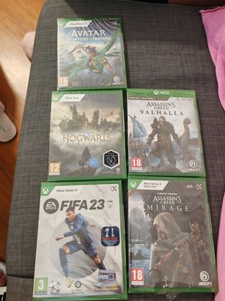 Juegos Xbox Series X/One precintados.