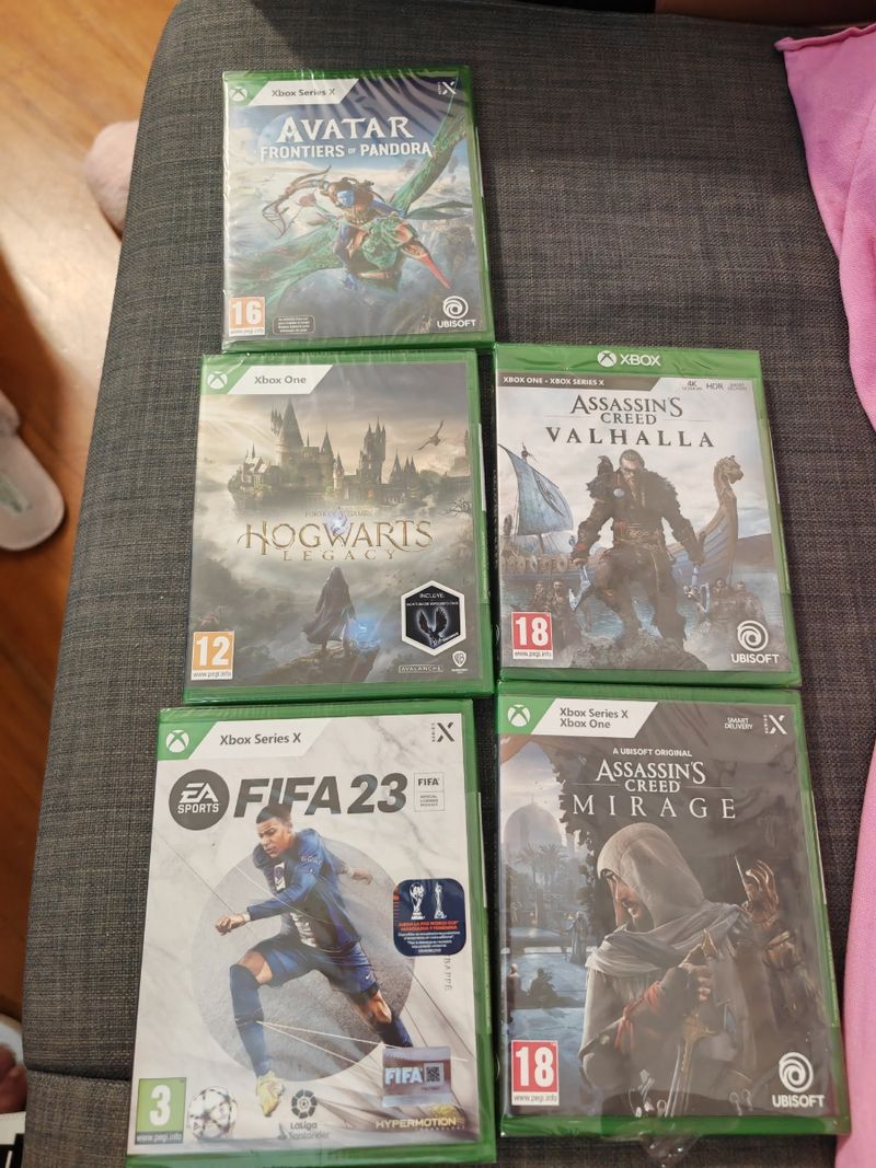 Imagen de Juegos Xbox Series X/One precintados.