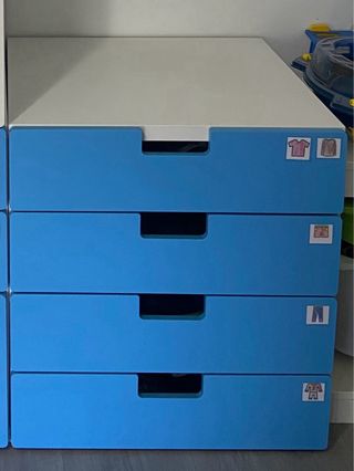 Cajonera Ikea Stuva Azul