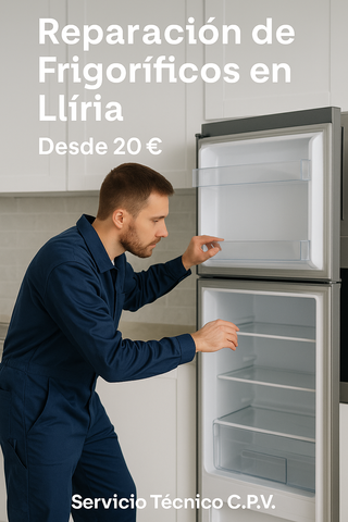 Reparación de frigoríficos en Llíria – Técnico a d