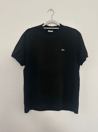 Camiseta Lacoste Vintage Negra