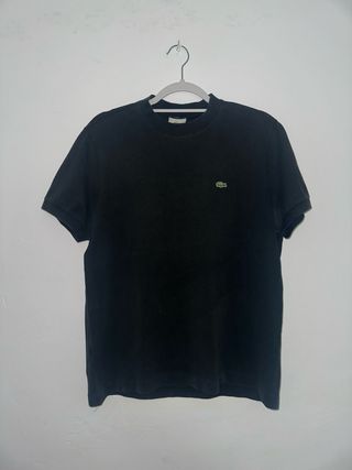 Camiseta Lacoste Vintage Negra