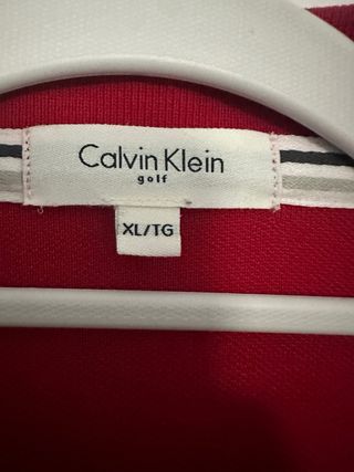 Polo Calvin Klein Vintage Rojo