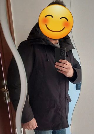 Giubbotto invernale uomo nero L