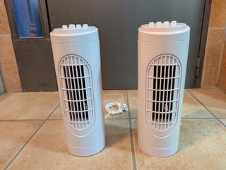 2 Ventiladores Blancos