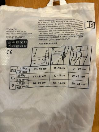 Set Protectores Oxelo Niños 6-10 Años