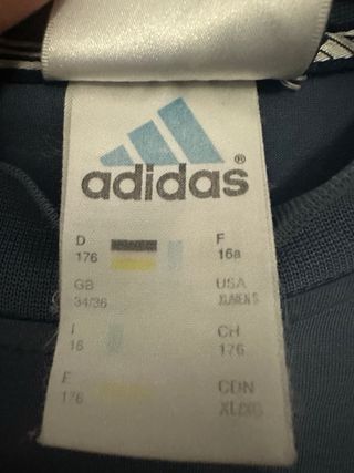 Camiseta Adidas vintage gris