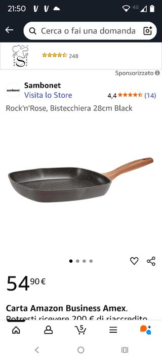 Bistecchiera Sambonet Rock'n'Rose 28cm