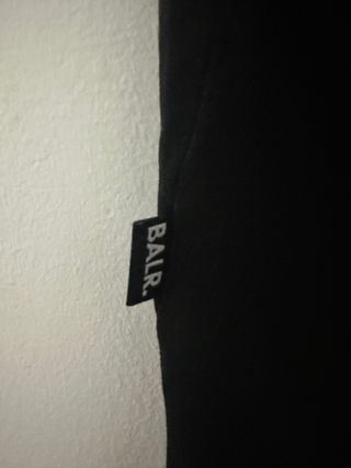 Camiseta BALR. 10 vintage Negra