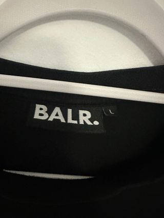 Camiseta BALR. 10 vintage Negra