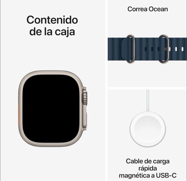 Apple Watch Ultra 2 GPS+Cellular Titanio.
