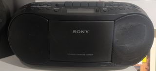 Radiocasete CD Sony Negro