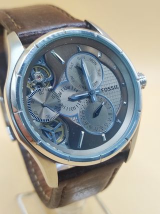 Reloj Fossil Twist Marrón/Plateado