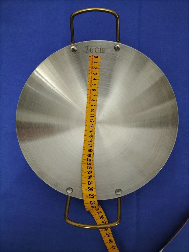 Pentola wok Porosso acciaio 26cm