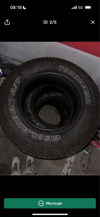 Neumático Yokohama Geolandar 255/75 R17
