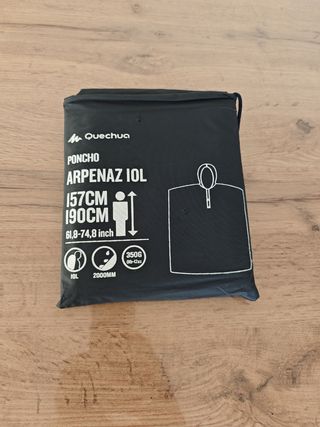 Poncho Quechua Arpenaz 10L Impermeable