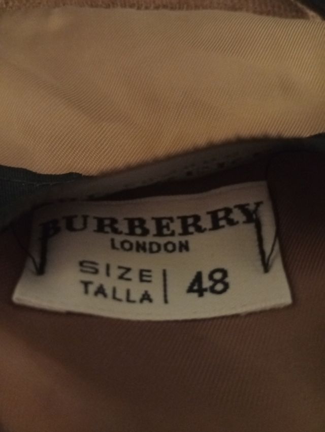 Cárdigan Burberry Marrón Punto