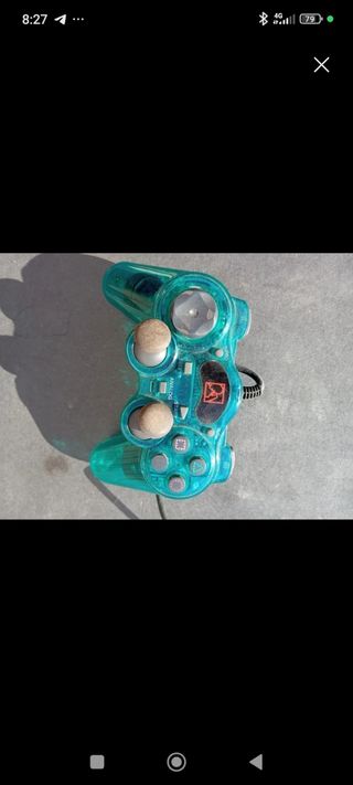 Mando PS2 Transparente