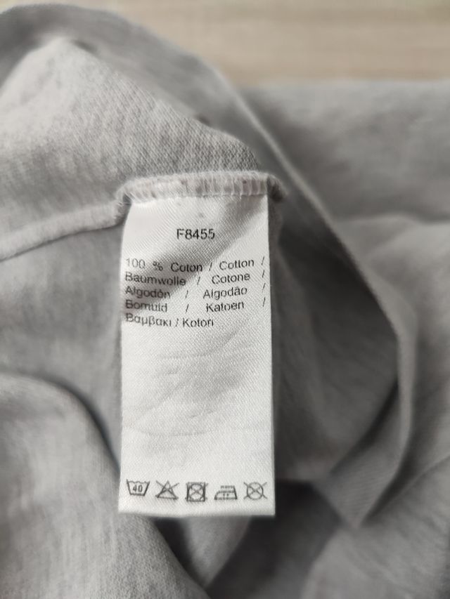 Polo Lacoste Gris Talla L