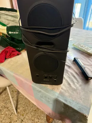 Subwoofer Activo Sony Negro