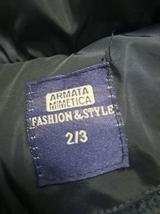 Bomber bimbo con cappuccio 2-3 anni con doppia cer