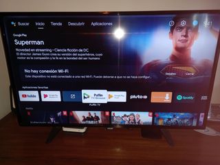 TV Philips 40 pulgadas Negro + adaptador smart tv