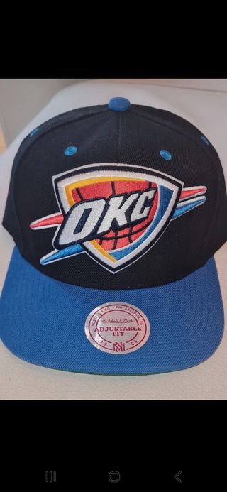 Gorra Oklahoma City Thunder Mitchell & Ness