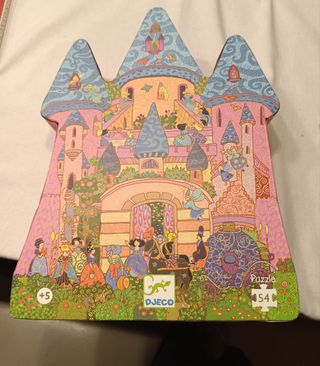 Puzzle Djeco Castillo Princesas 54 Piezas