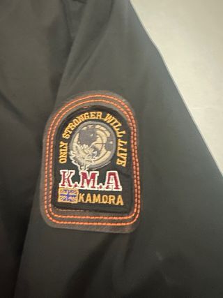 Chaqueta Bomber Kamora Jeans Negra Vintage