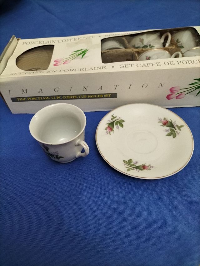 Servizio Tazzine Caffè Porcellana