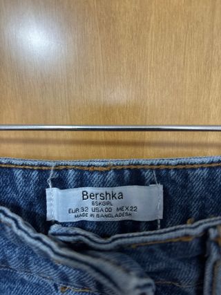 Minifalda vaquera Bershka