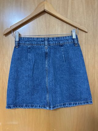 Minifalda vaquera Bershka