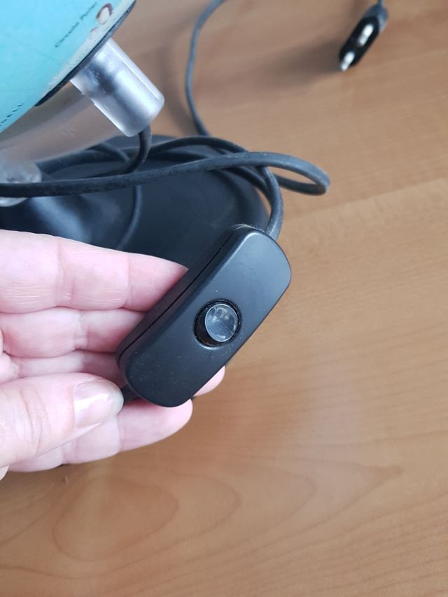 Globo terráqueo educativo