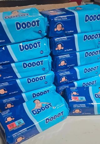 24 pacotes de toalhitas Dodot (24x64)