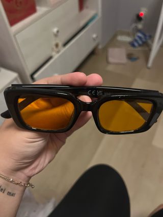 Gafas de sol The Weeknd naranjas