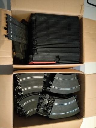 Pistas Scalextric: Rectas, Curvas y Más