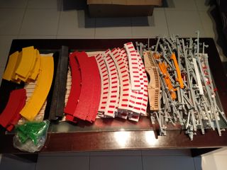 Pistas Scalextric: Rectas, Curvas y Más