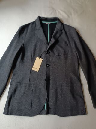 Blazer Scotch & Soda Gris Hombre