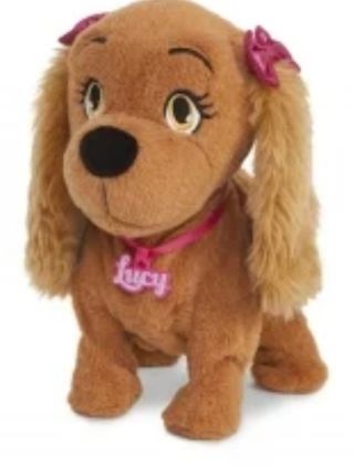 Lucy canta y baila peluche perro