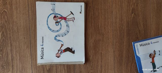 Libro MUSICA 4 Santillana