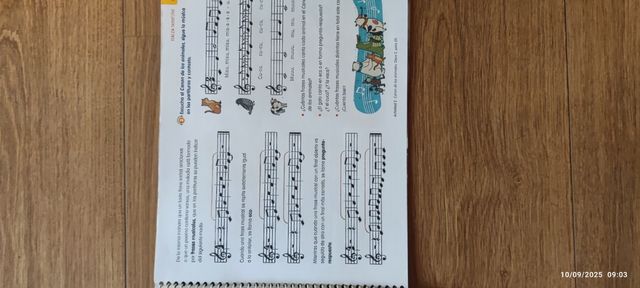 Libro MUSICA 4 Santillana