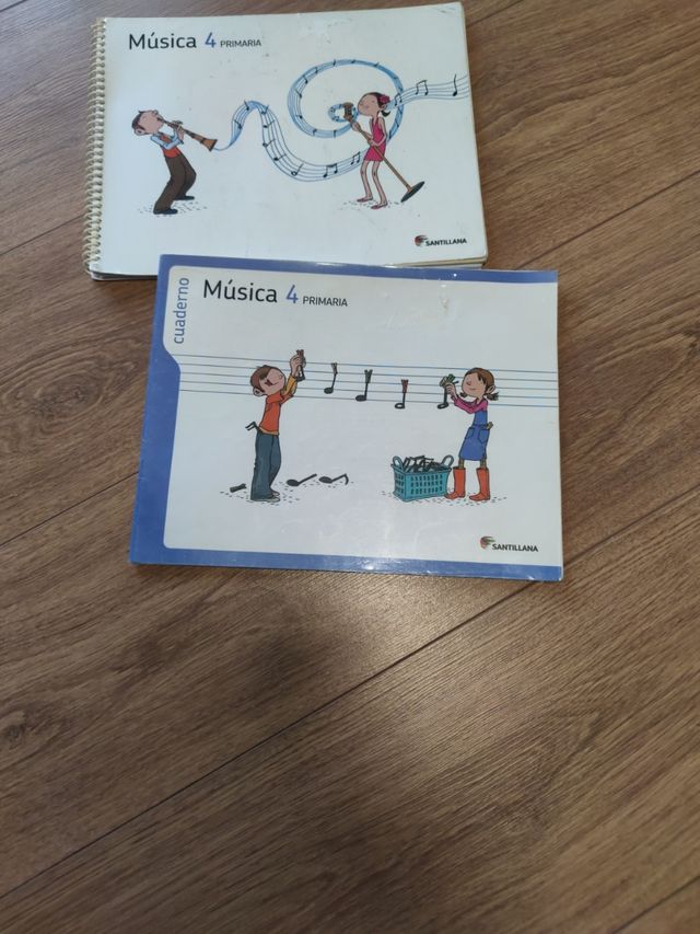 Libro MUSICA 4 Santillana