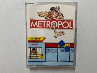 Metropol Amstrad CPC Juego SOFT ESPAÑOL