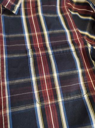 Camicia a quadri con numero 32 Nucleo per ragazzo